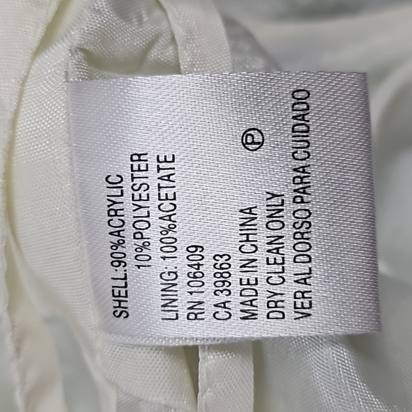 NWT Alex Marie Star Ivory Blue Green Tweed Cap Sleeve Knee Length Sheath Dress - Picture 13 of 16